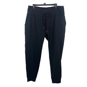 ZUTY Size XXL High Waisted Black Women's Joggers Athletic Running Track NWT